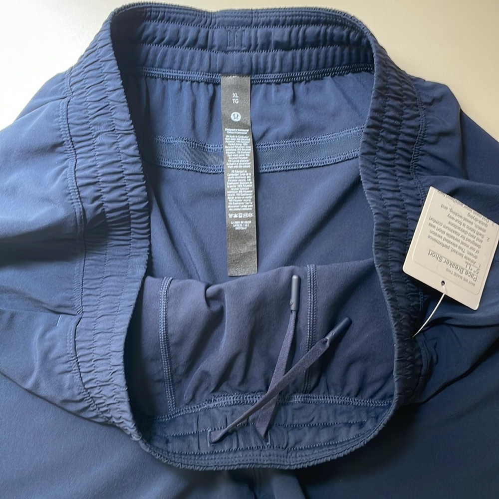 Lululemon Pace Breaker Shorts 5” Linerless True Navy - Picture 6 of 7